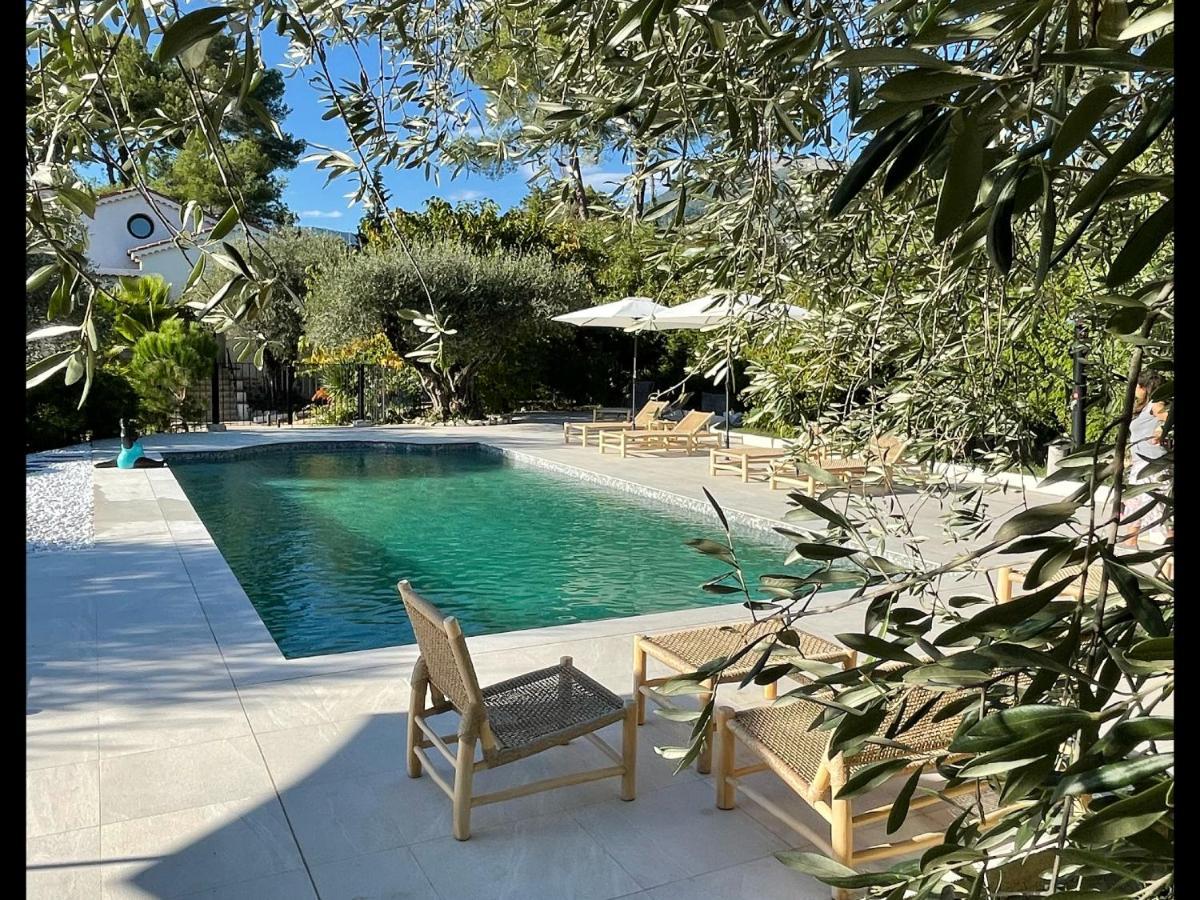 Villa La Carpenee Roquefort Les Pins Eksteriør billede