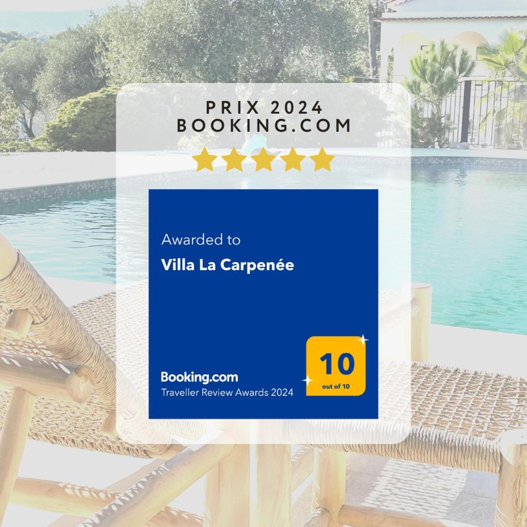 Villa La Carpenee Roquefort Les Pins Eksteriør billede